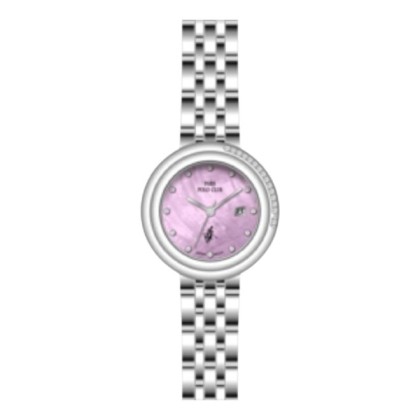 Paris Polo Club PPC-DA12-SL-PR Purple Dial Women Watch